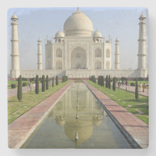 Dessous-de-verre En Pierre Le Taj Mahal, Agra, Uttar Pradesh, Inde,