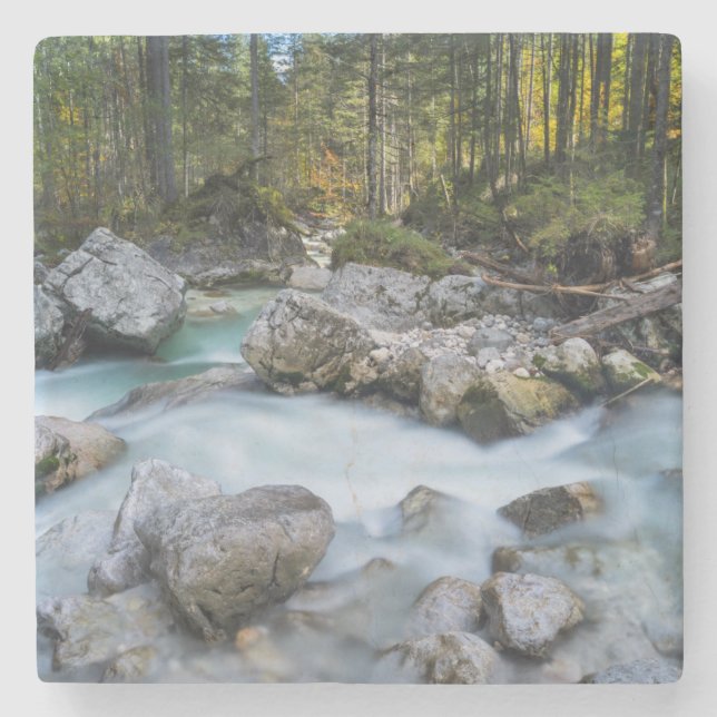 Dessous-de-verre En Pierre Le torrent Ramsauer Ache (Devant)