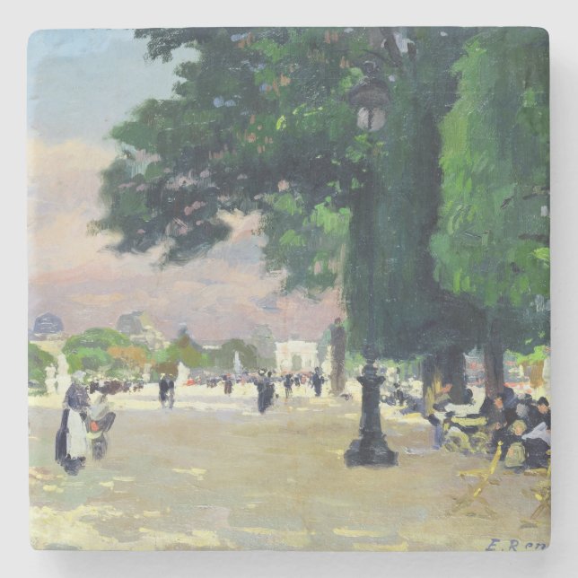 Dessous-de-verre En Pierre Le Tuileries (Devant)