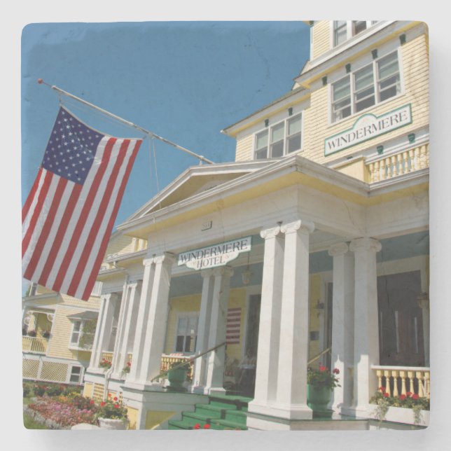 Dessous-de-verre En Pierre Les Etats-Unis, Michigan, île de Mackinac (Devant)