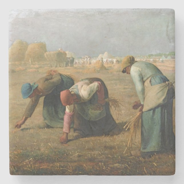 Dessous-de-verre En Pierre Les glaneurs, 1857 (Devant)