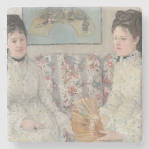 Dessous-de-verre En Pierre Les Soeurs (par Berthe Morisot)