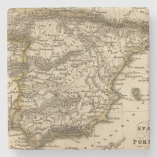 Dessous-de-verre En Pierre L'Espagne et le Portugal 8