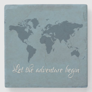 Dessous-de-verre En Pierre Let the adventure begin