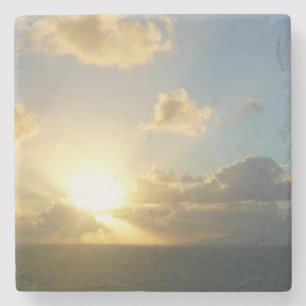 Dessous-de-verre En Pierre Lever du soleil sur San Juan II Porto Rico