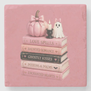 Dessous-de-verre En Pierre Livres Pink Potions & Poems Halloween
