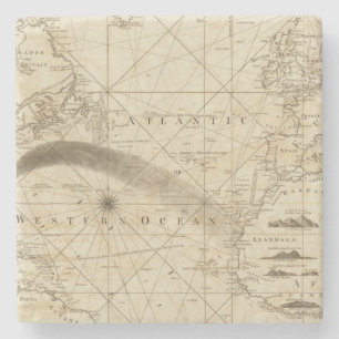 Dessous-de-verre En Pierre L'Océan Atlantique