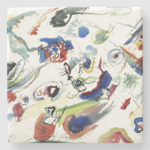 Dessous-de-verre En Pierre L'oeuvre Abstraite de Kandinsky