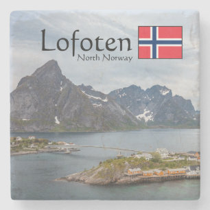Dessous-de-verre En Pierre Lofoten Norvège Souvenir