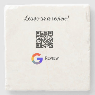 Dessous-de-verre En Pierre logo de l'entreprise de révision Google Scan QR re