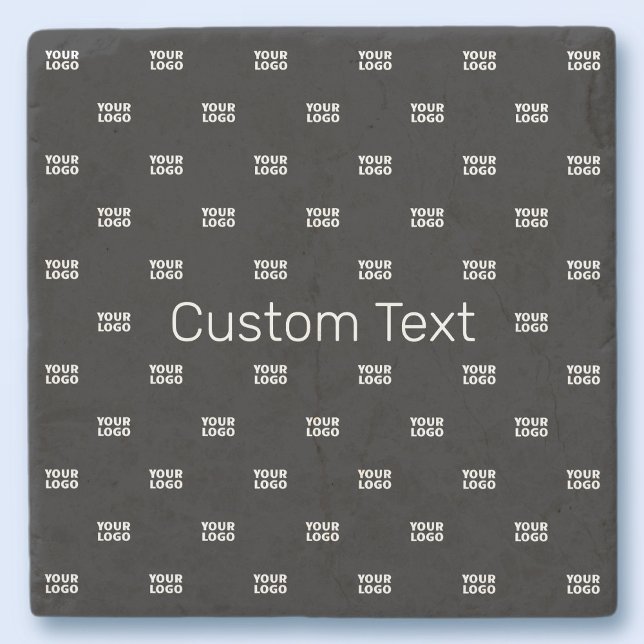 Dessous-de-verre En Pierre Logo moderne ou Motif design avec n'importe quelle (Créateur téléchargé)