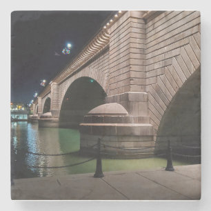 Dessous-de-verre En Pierre London Bridge, Lake Havasu, Az.