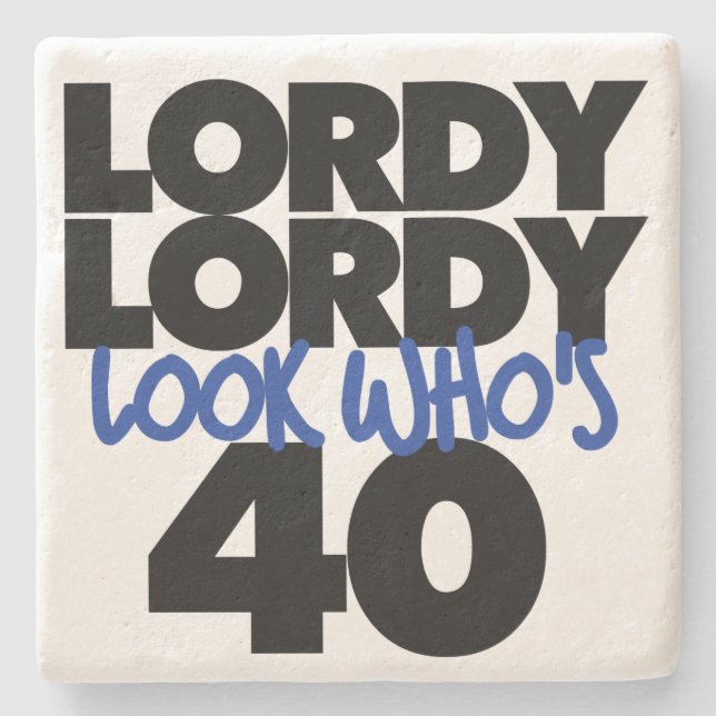 Dessous-de-verre En Pierre Lordy lordy look qui a 40 ans (Devant)