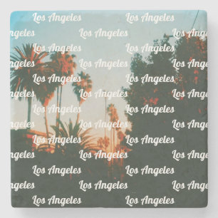 Dessous-de-verre En Pierre Los Angeles, West Hollywood Voyage Souvenir