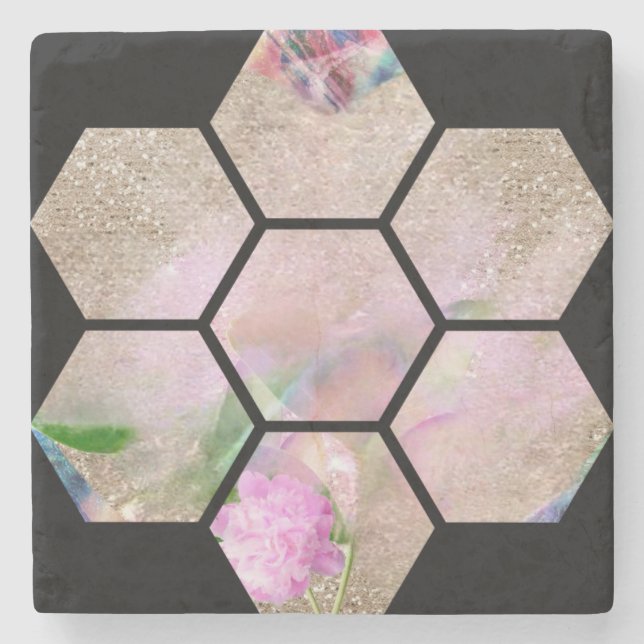 Dessous-de-verre En Pierre Lotus Flower (Devant)