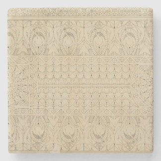 Dessous-de-verre En Pierre Louis Sullivan Peacock Ceiling Chicago Architect