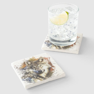 Dessous-de-verre En Pierre Loup