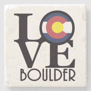 Dessous-de-verre En Pierre LOVE Boulder