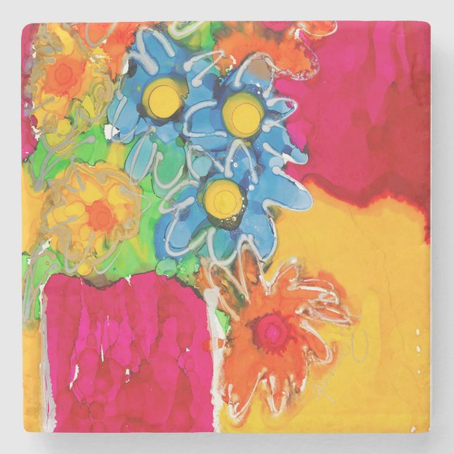 Dessous-de-verre En Pierre Lovitude Dessous de verre de pierre "L'amour arriv (Devant)