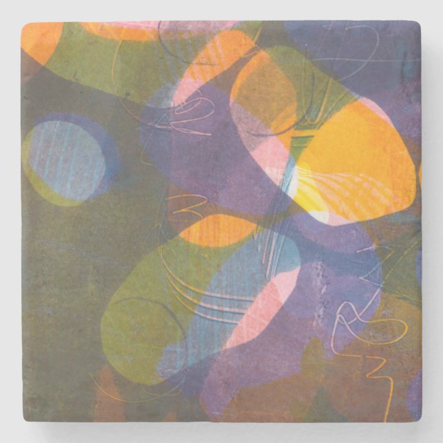 Dessous-de-verre En Pierre Lucioles I (Devant)