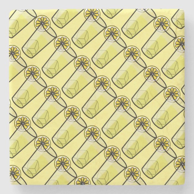 Dessous-de-verre En Pierre Lunettes de citronnelle (Devant)