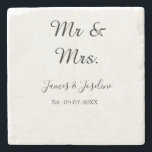 Dessous-de-verre En Pierre M. et Mme ajoutent le nom est. Date année couple m<br><div class="desc">Pour les amoureux comme nous</div>