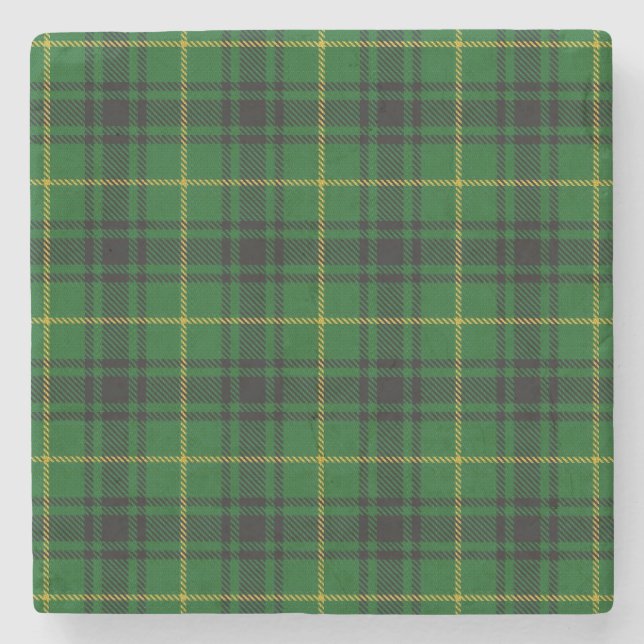 Dessous-de-verre En Pierre MacArthur Tartan (Devant)