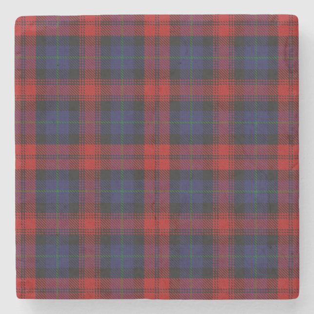 Dessous-de-verre En Pierre MacLachlan Tartan (Devant)