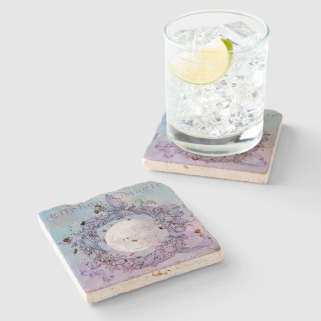Dessous-de-verre En Pierre Magie de cuisine (Côté)