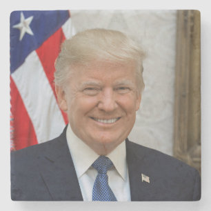 Dessous-de-verre En Pierre Maison Blanche du président américain Donald Trump