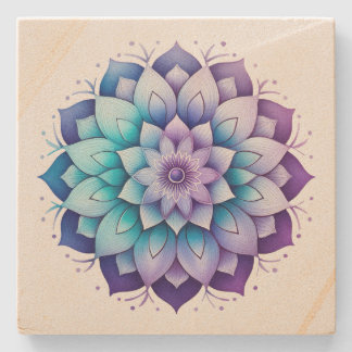 Dessous-de-verre En Pierre Mandala