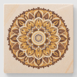 Dessous-de-verre En Pierre Mandala