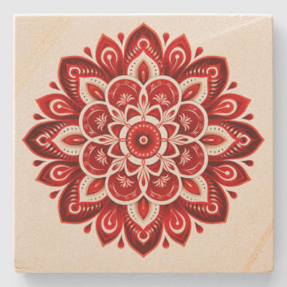 Dessous-de-verre En Pierre Mandala