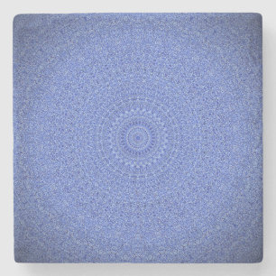 Dessous-de-verre En Pierre Mandala bleu