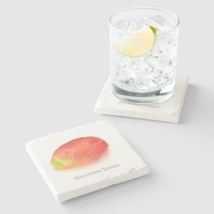 Dessous-de-verre En Pierre Mango ! trivet