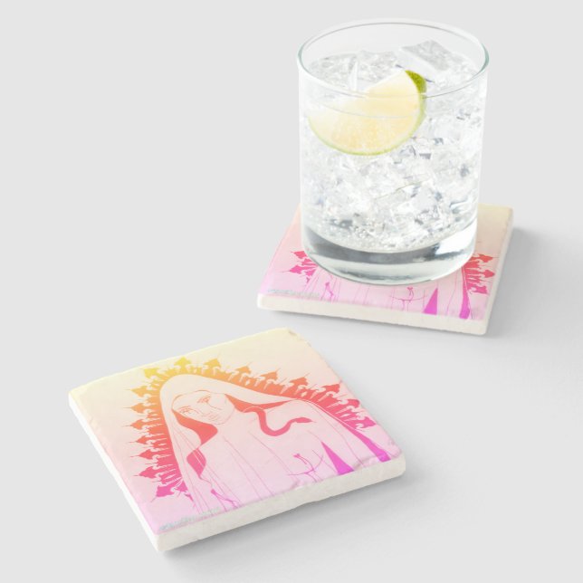 Dessous-de-verre En Pierre MARBLE COASTERS studio miiri (Côté)
