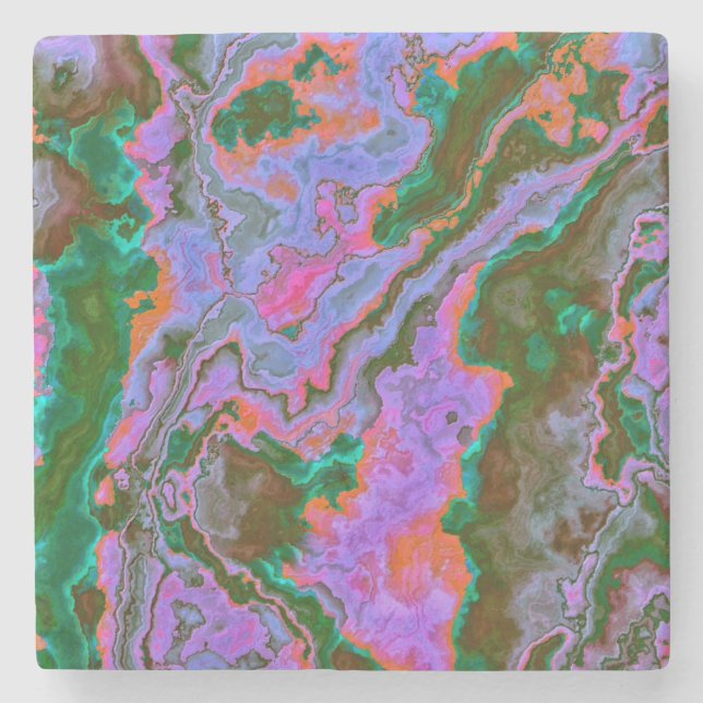 Dessous-de-verre En Pierre Marbre aigre (Devant)