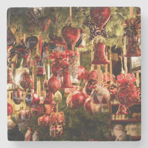 Dessous-de-verre En Pierre Marché de Noël