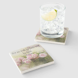 Dessous-de-verre En Pierre Marche par Faith Dessous de verre en pierre