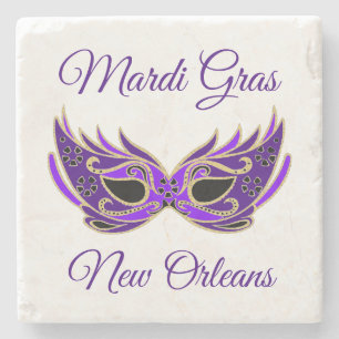Dessous-de-verre En Pierre Mardi Gras New Orleans