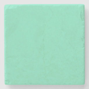 Dessous-de-verre En Pierre Marine Green Blue Aqua Tendance des couleurs Turqu
