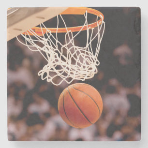 Dessous-de-verre En Pierre Marquage au basket-ball