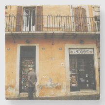 Matin dans le Dessous de verre de pierre d'Itay