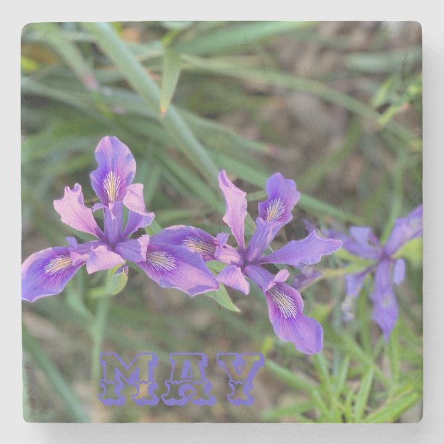 Dessous-de-verre En Pierre May Iris (Devant)