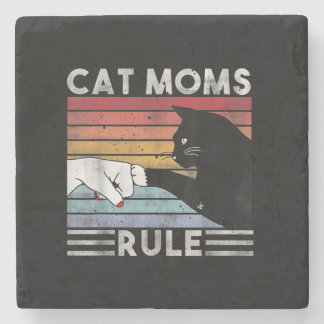 Dessous-de-verre En Pierre Meilleur Cat Maman jamais | Cat Maman Présente