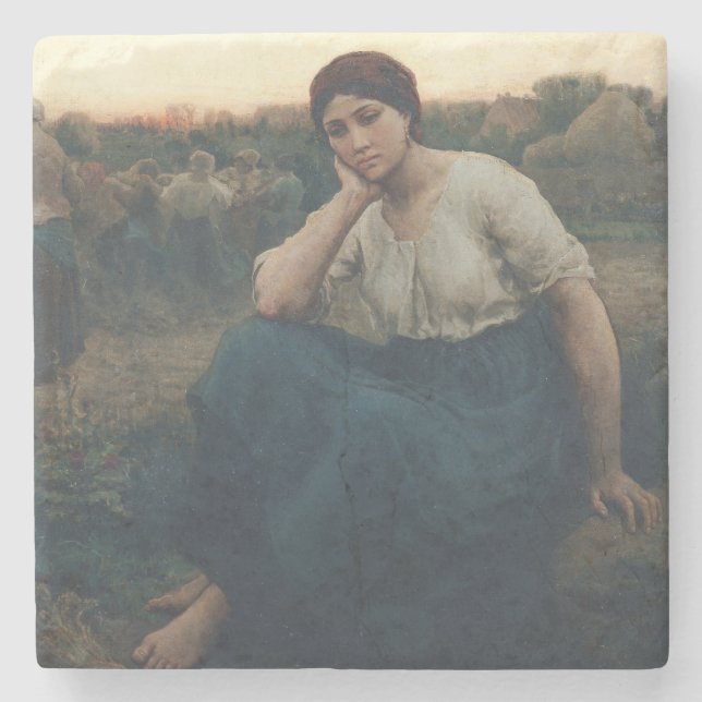 Dessous-de-verre En Pierre Même, 1860 (Devant)