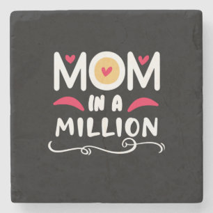 Dessous-de-verre En Pierre Mère Cadeau Maman Dans Un Million