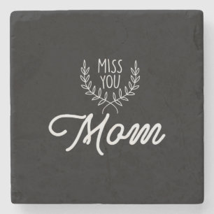 Dessous-de-verre En Pierre Mère cadeau Miss You Maman