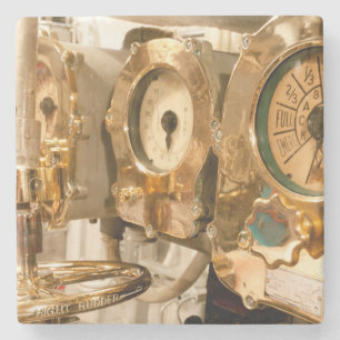 Dessous-de-verre En Pierre Mesures et instruments de navigation sur le