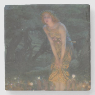 Dessous-de-verre En Pierre Mi-été (par Edward Robert Hughes)